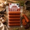 Súper Chorizo de Parvati estilizado sobre mesa de madera