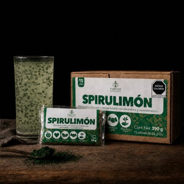 Spirulimón de Parvati sobre fondo negro, segundo ángulo hero